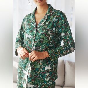 Printfresh Unicorn's Garden Pajama Top Sixe 2X